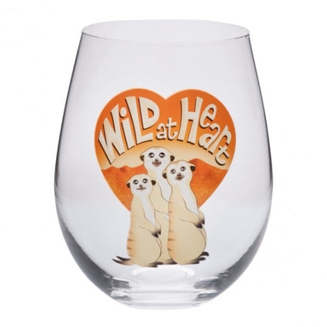 STEMLESS WINE GLASS MEERKAT