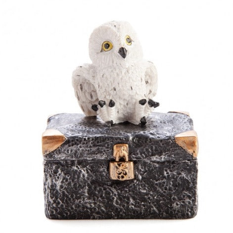 SNOWY OWL TRINKET BOX