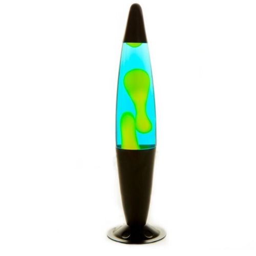 PEACE MOTION LAMP/BLK/YLW/BLU