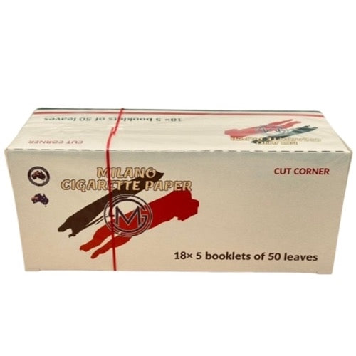 Milano Cigarette Paper 5pack 18pcs