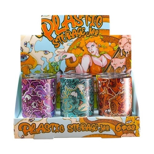 Airtight Stash Jars 6 pcs