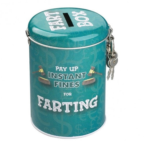 FINES MONEY TIN FARTING
