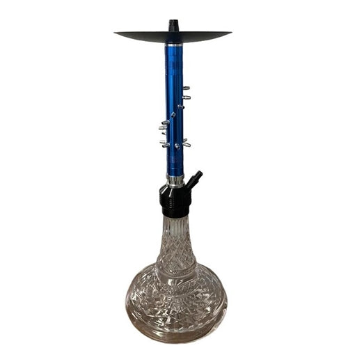 Premium Hookah Spiral Blue