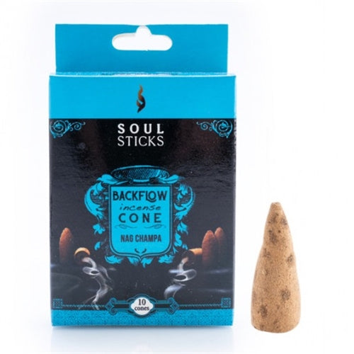 BACKFLOW INCENSE CONE NAG CHAMPA 12pk