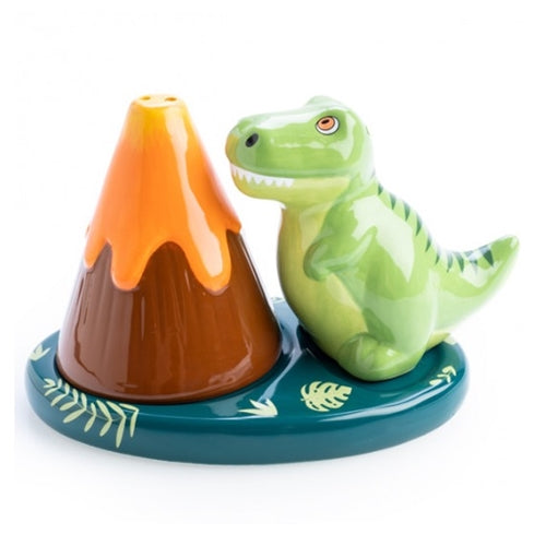 SALT & PEPPER SET T-REX & VOLCANO
