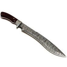 Knife 95061 43cm Leather Case Printed Blade