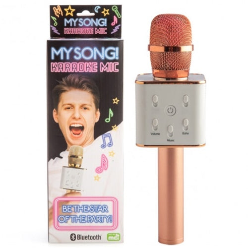WIRELESS KARAOKE MIC ROSE GOLD