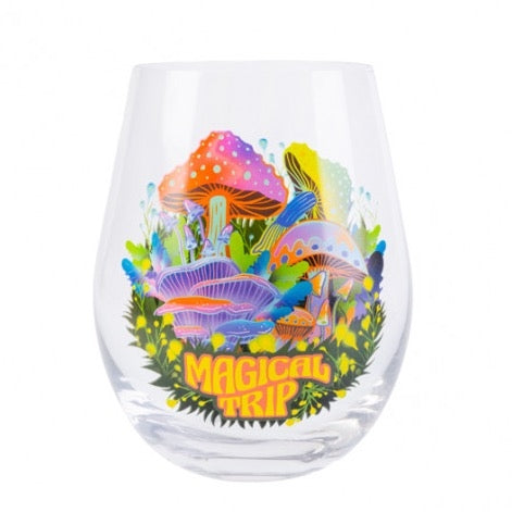 STEMLESS WINE GLASS MUSHROOM