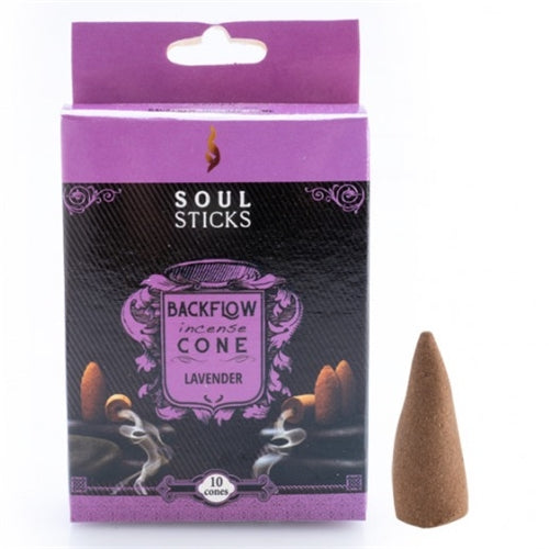 BACKFLOW INCENSE CONE LAVENDER 12pk