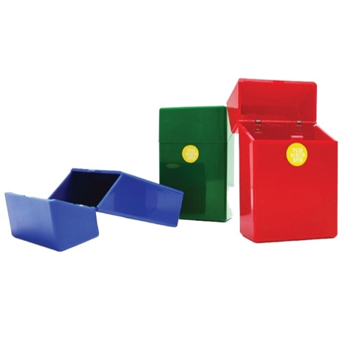 Case Plastic Spring Loaded Mix Colour 12pk