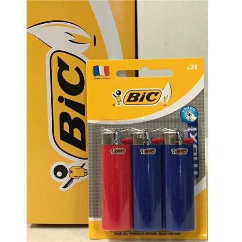 Bic Lighter Maxi 3pk 12pcs