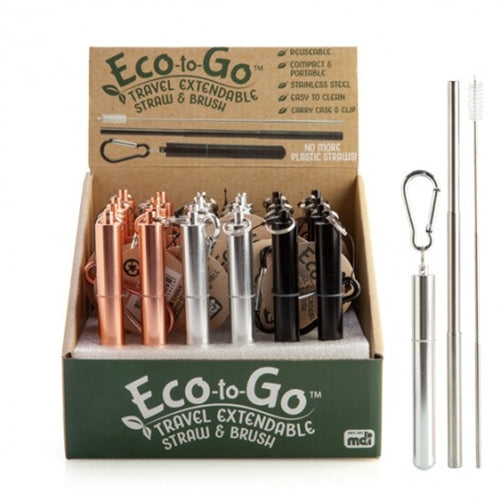 TRAVEL EXTENDABLE STRAW