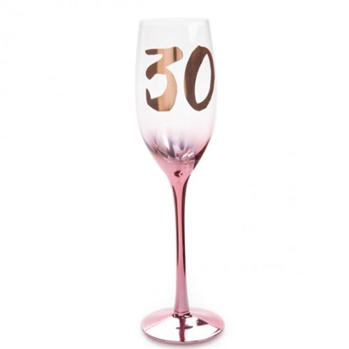 BLUSH CHAMPAGNE FLUTE 30