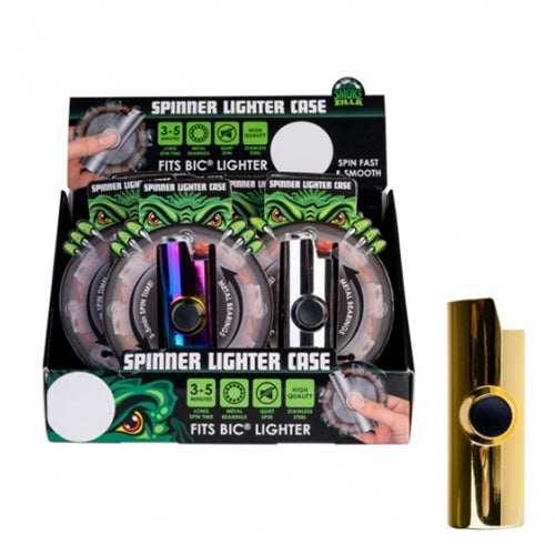 SPINNER LIGHTER CASE 12pcs