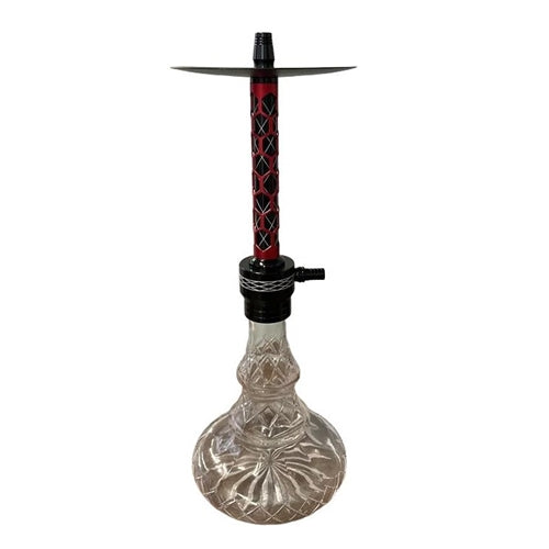 Premium Hookah Mini Red Hexagon