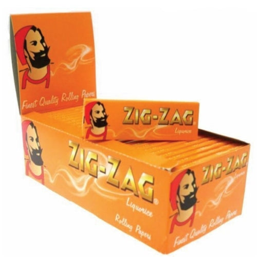 ZIG ZAG LIQUORISE PAPERS (50pk)