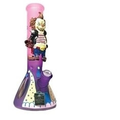 Water Pipe Joker 3D Glass 35cm