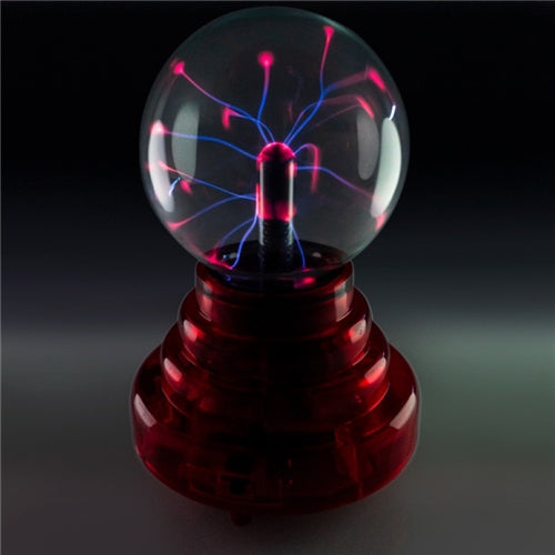 PLASMA BALL/3IN B/O RED BASE