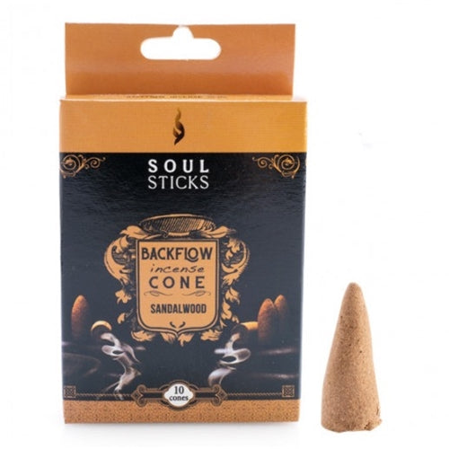 BACKFLOW INCENSE CONE SDL WOOD 12pk