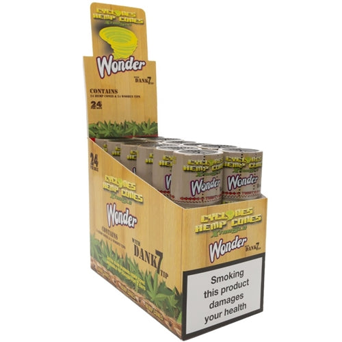 CYCLONE HEMP CONE WONDER 24PK