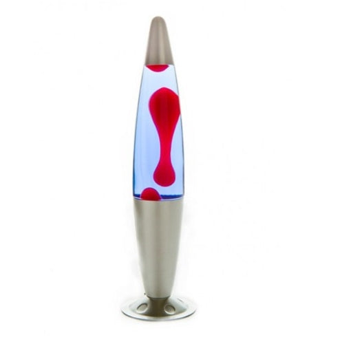 PEACE MOTION LAMP/SIL/RED/BLU