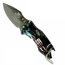 Knife X75BK Buck Skull Print