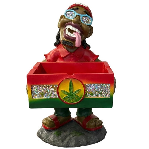 Ashtray Giant Bob Holding Crate