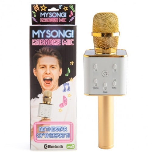 WIRELESS KARAOKE MIC GOLD