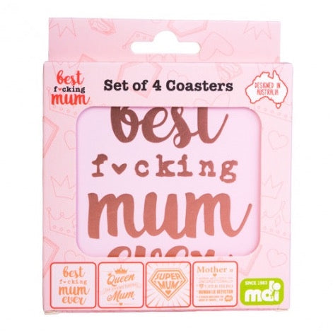 COASTERS SET MUM 6pcs