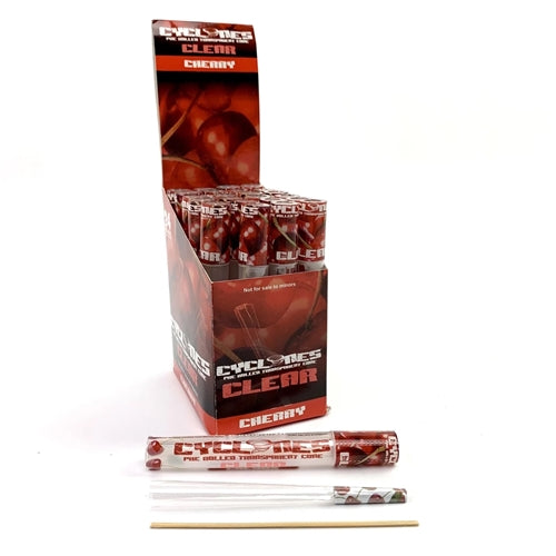 CYCLON CLEAR CONE CHERRY 24PK