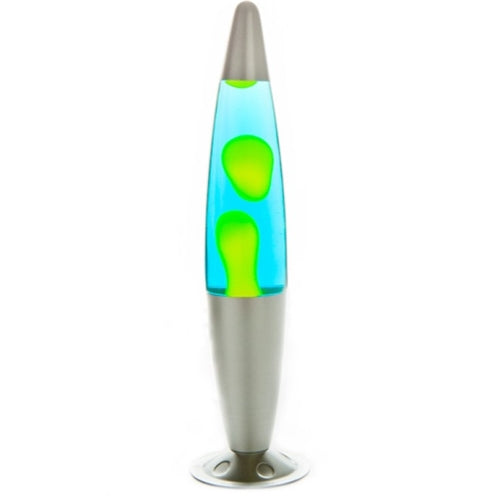 PEACE MOTION LAMP /SIL/YLW/BLU