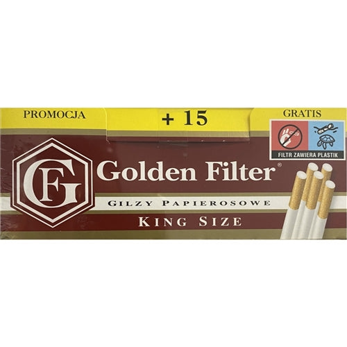Golden Filter King Size Tubes 5boxes