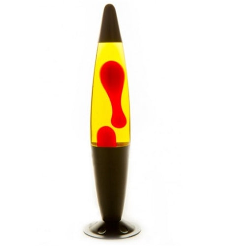PEACE MOTION LAMP/BLK/RED/YLW