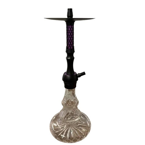 Premium Hookah Mini Purple Small Hexagon