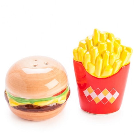 SALT & PEPPER SET BURGER FRIES