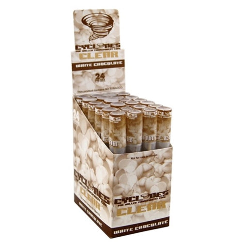 CYCLON CLEAR CONE WHITE CHOCLATE 24PK