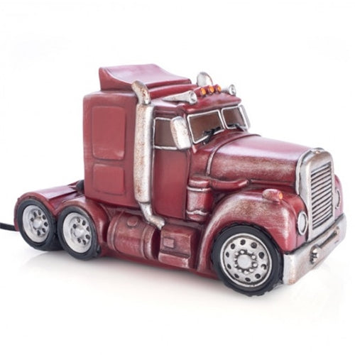 TABLE LAMP TRUCK RED