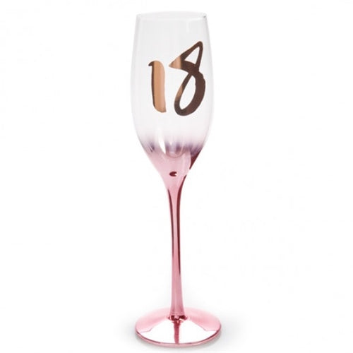BLUSH CHAMPAGNE FLUTE 18