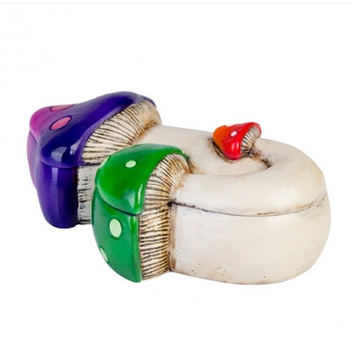 TRINKET BOX MUSHROOM LRG