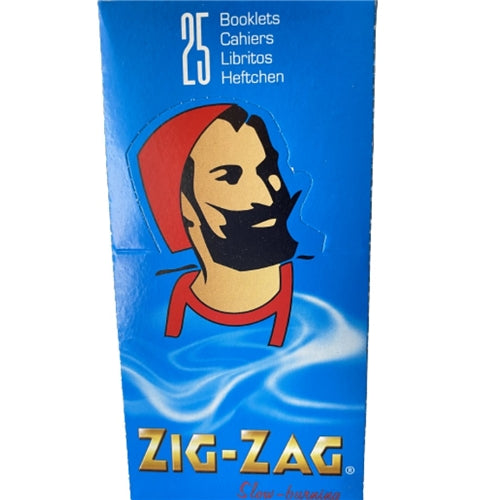 ZIG ZAG BLUE DOUBLE (25PK)
