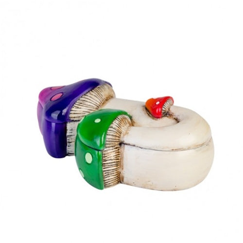 TRINKET BOX MUSHROOM SML